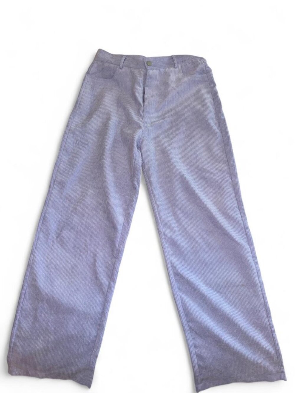 Cider Lavender Corduroy Wide Leg Pants | Size Large
